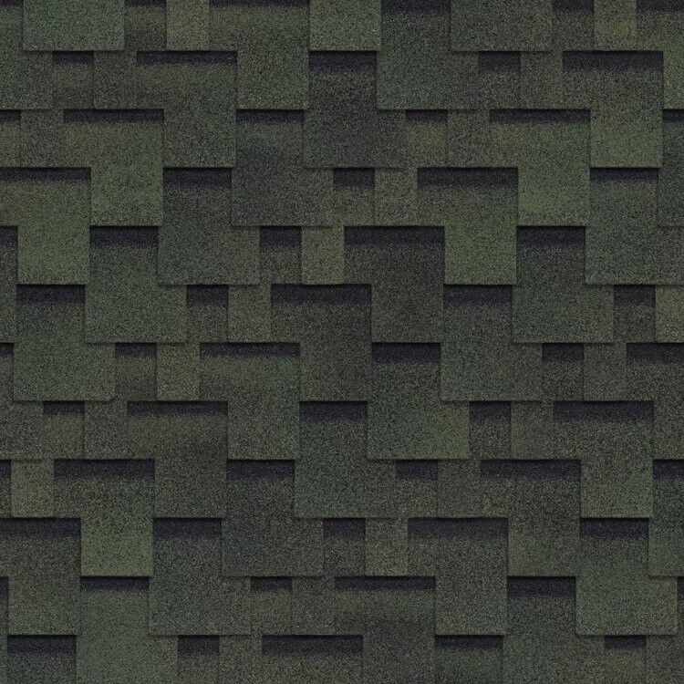 Гибкая черепица Технониколь Оптима Аккорд, зеленый, 3м2