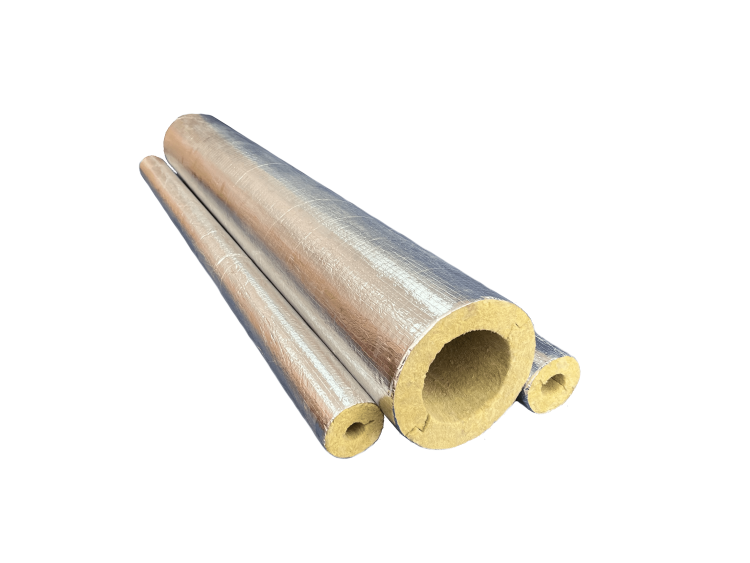 Цилиндры минераловатные тепло и звукоизоляционные огнезащитные EURO-ШЕЛЛ Ц 80/Ф, 1000x108x40