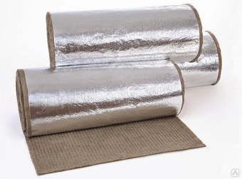 Материал базальтовый огнезащитный рулонный МБОР-С-5, 30000х1500х5 мм