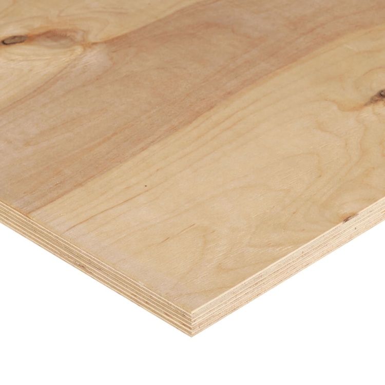 Фанера ФК 1525х1525х15мм, сорт 2/4