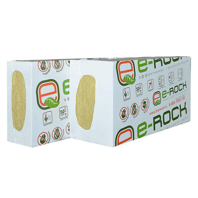 Экструдированный пенополистирол BASWOOL ECOROCK-90 1200х600х70 мм, 4 шт. уп