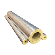 Цилиндры минераловатные тепло и звукоизоляционные огнезащитные EURO-ШЕЛЛ Ц 80/Ф, 1000x42x30